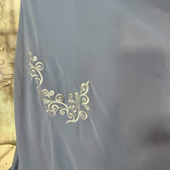 NEW πWedding Dress Chiffon Long Sleeves Lace Sequins Mother Bride/ Groom Dress - Picture 5 of 16